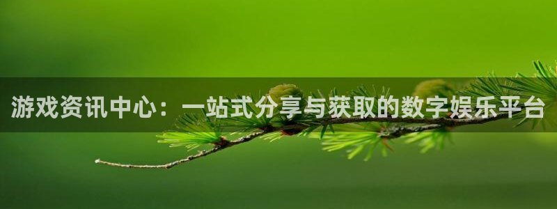 多彩娱乐4招商：游戏资讯中心：一站式分享与获取的数字娱乐平台