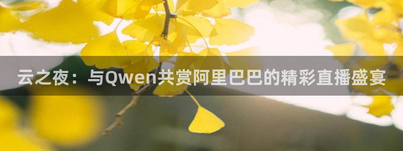 乐球直播雨燕免费高清观看：云之夜：与Qwen共赏阿里巴巴的精彩直播盛宴